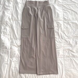 Athlete wide leg venice cargo pant